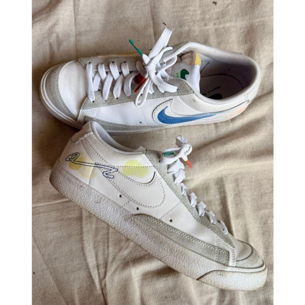 Nike Blazer Low '77 Flyleather Mayumi Yamase Earth Day Men's Size 8.5 Limited
